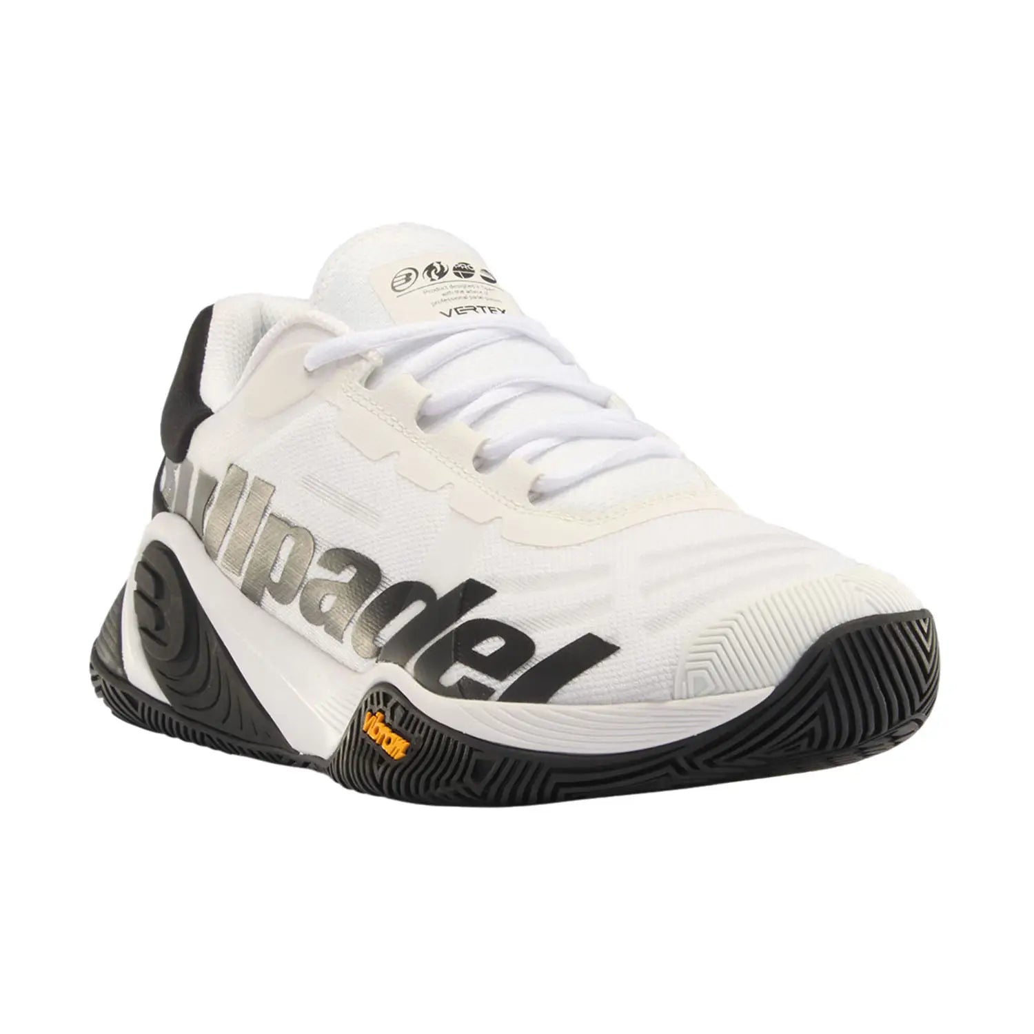 BULLPADEL VERTEX VIBRAM 24I CK59012005 BLANCO/NEGRO