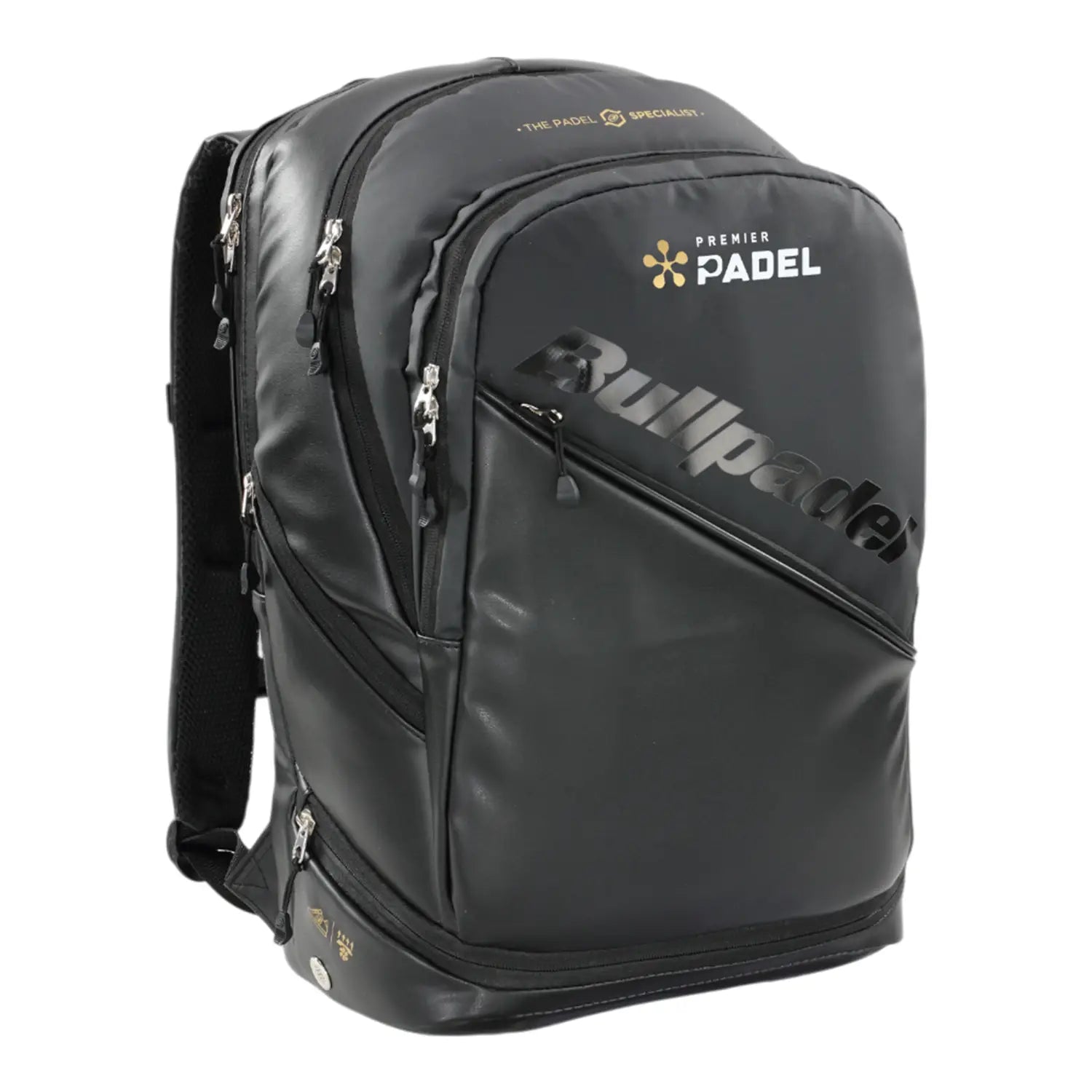 MOCHILA BULLPADEL HACK PREMIER PADEL NEGRO