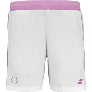 SHORT BABOLAT JUAN LEBRON BLANCO/ROSA